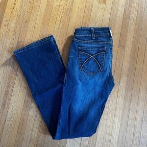 Ariat Women's Boot Cut Jeans in Deep Blue